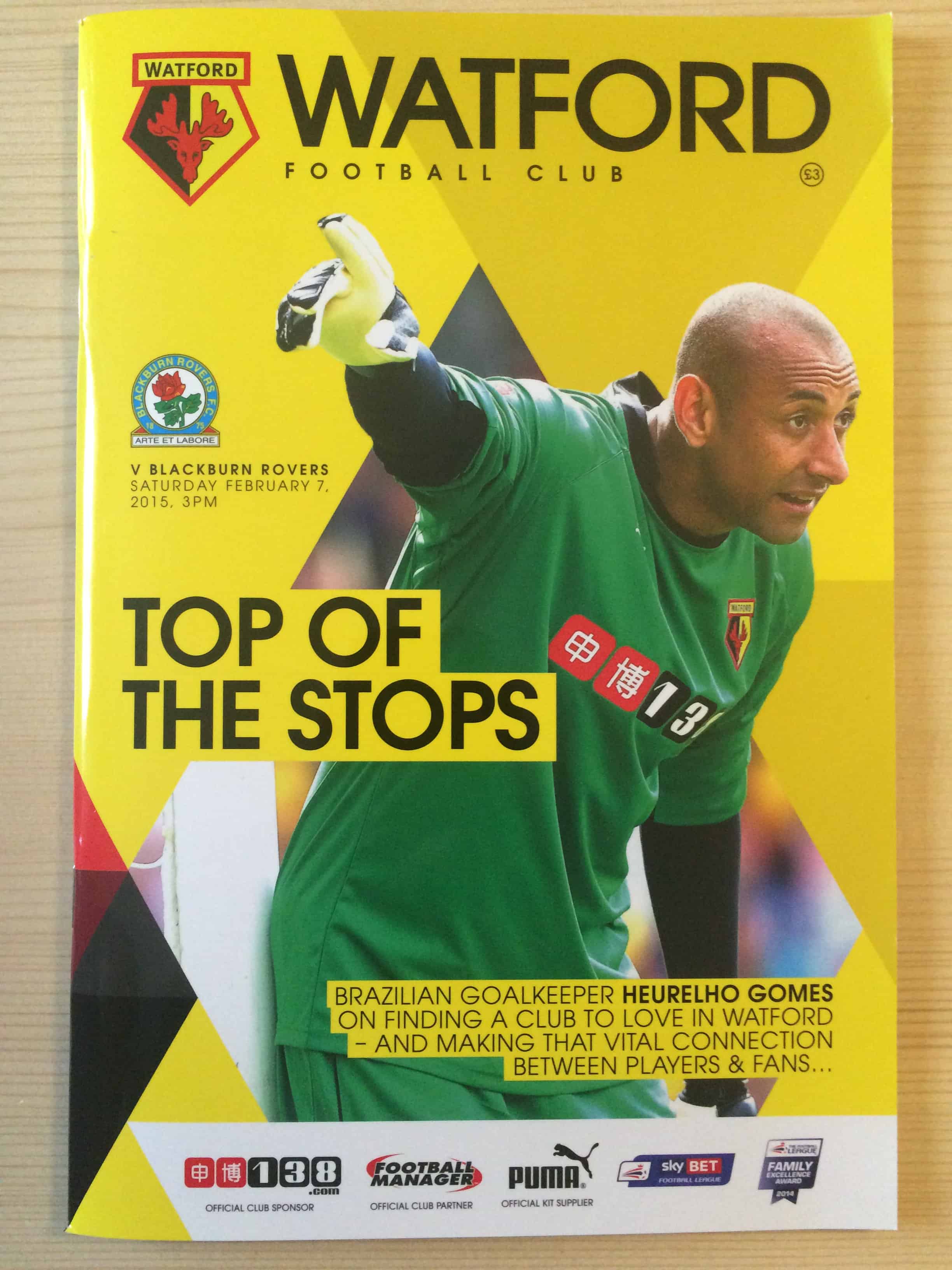 Watford FC v Blackburn Rovers FC